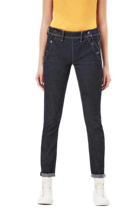 Blugi de damă G-Star RAW Lynn Mid Skinny 7790038 16113-18, Legend Stretch, Bumbac, W27-L32, Bleumarin