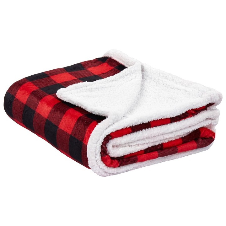 Patura Liquorice 150 x 200 cm Rosu