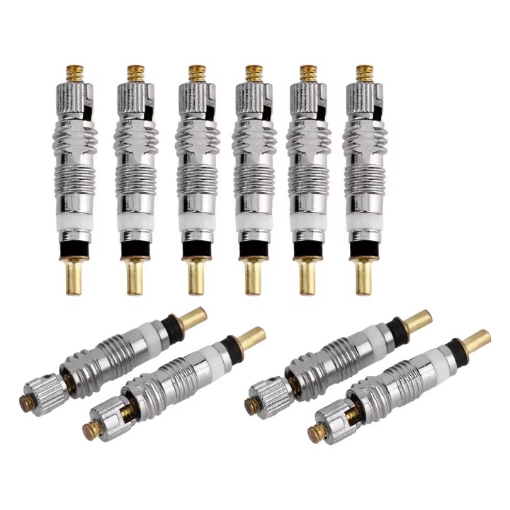 Set 10 Ventile Valva Presta SEM, pentru biciclete de sosea și MTB, universal, ciclism