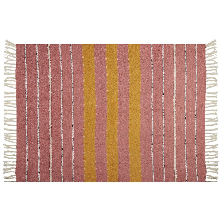 Takaró Naikhu Pamut 130 x 170 cm Világospiros