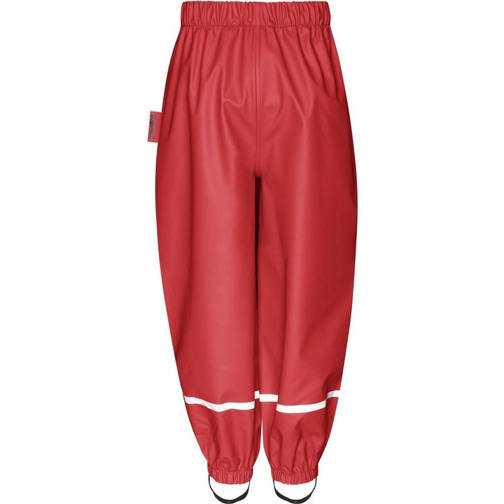 Gyermek esőnadrág, Playshoes, polár, piros, 86 cm