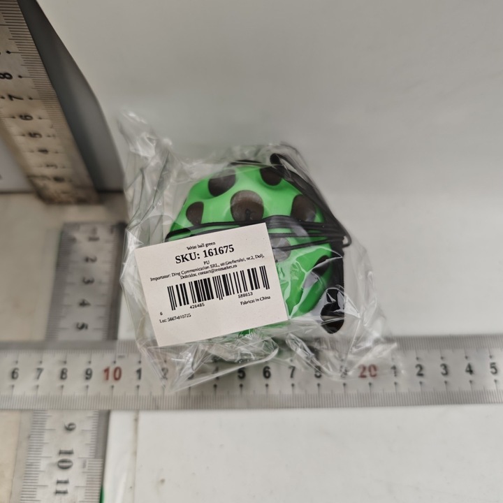 Hiperelasztikus ugráló labda, Southern Sky, nagyon rugalmas Space Moon Ball, stresszoldó gyerekeknek, 66 mm átmérőjű, zöld