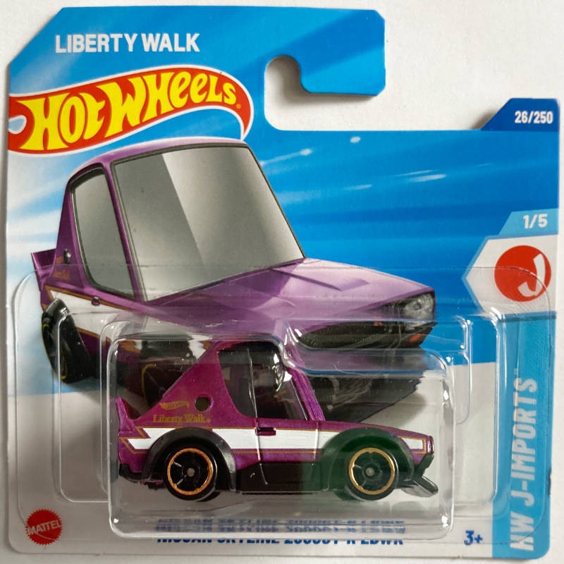 MADWHEELS マッドホイール skyline 2000 GT-R Masinuta Metalica Hot Wheels Nissan Skyline 2000GT-R LBWK Mov 2025
