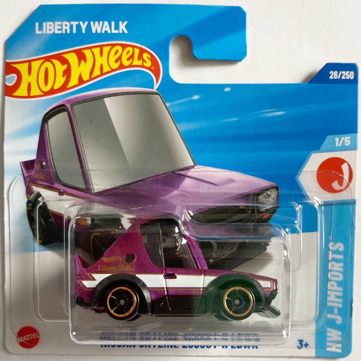 Masinuta Metalica Hot Wheels Nissan Skyline 2000GT-R LBWK Mov 2025 1:64