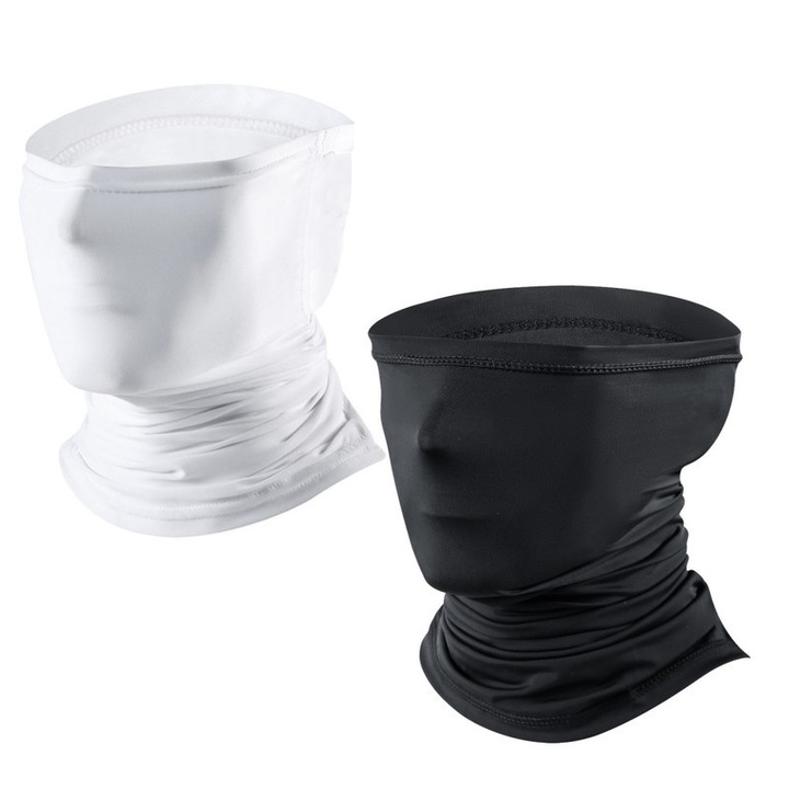 RDWESZOD sport kendő, 2 darabos készlet, hűtő, uniszex, kerékpározáshoz és horgászathoz, fekete/fehér