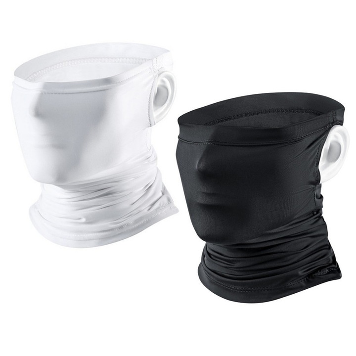 RDWESZOD unisex sport maszk, fekete/fehér, egy méret