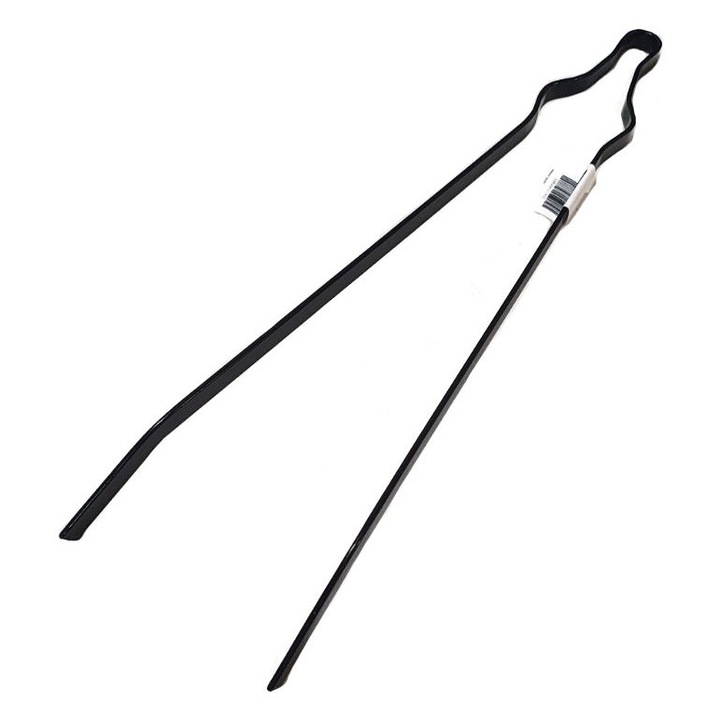 Cleste pentru soba si semineu, 48 cm, negru
