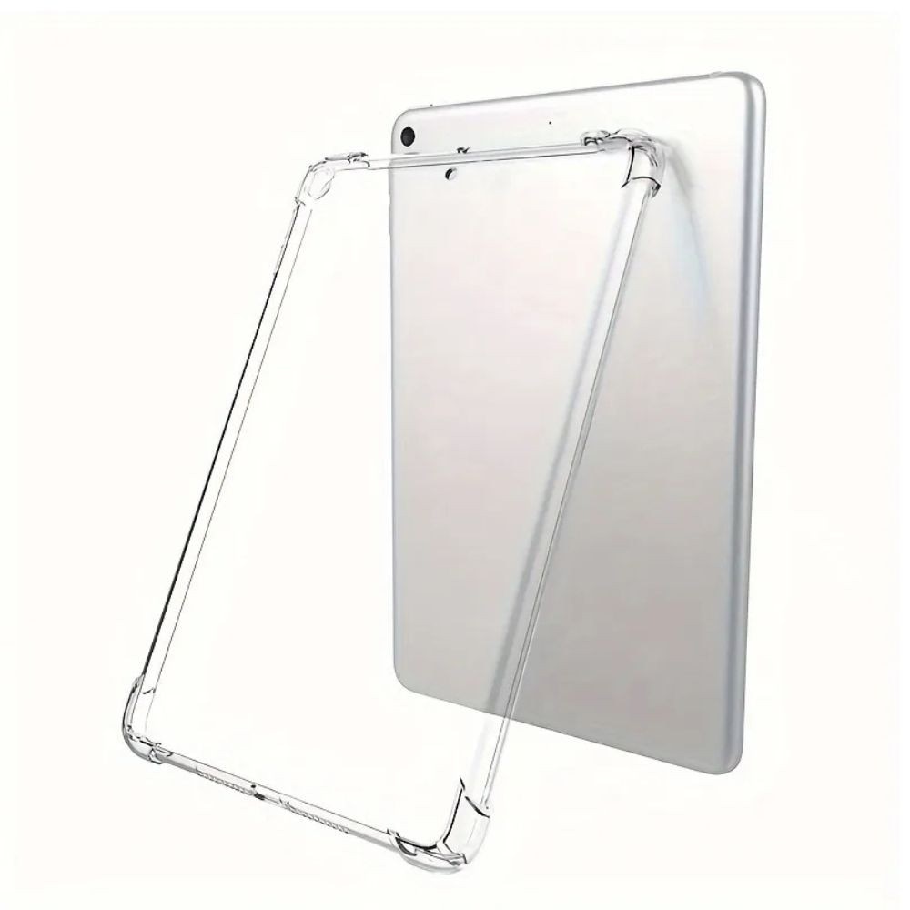 Husa compatibila cu Ipad 12.9 2020, Slim, Antisoc, Flexibila, TPU, Transparent