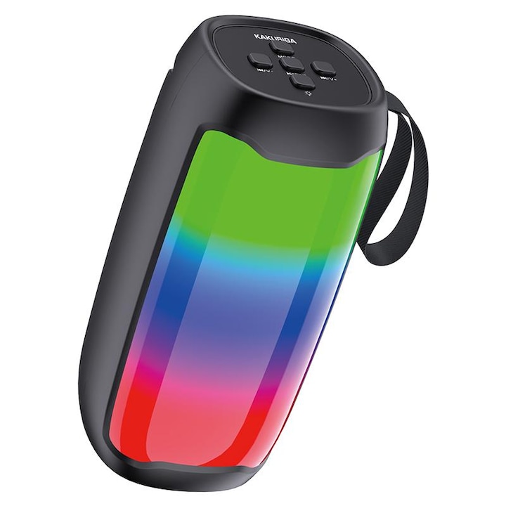 Boxa portabila elSales ELS-S10 cu Bluetooth,Voice Assistant, Auxiliar, roz
