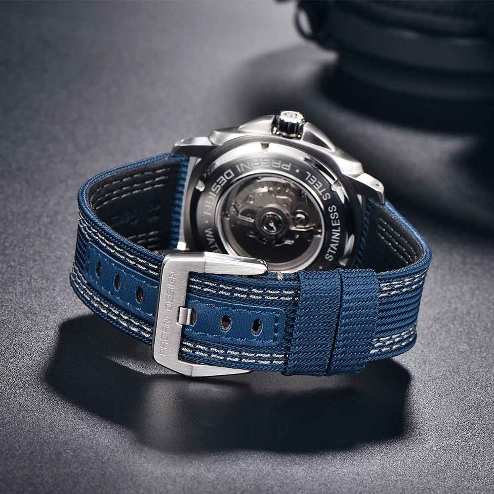 Ceas barbatesc automat PAGANI DESIGN PD-1736, mecanism japonez