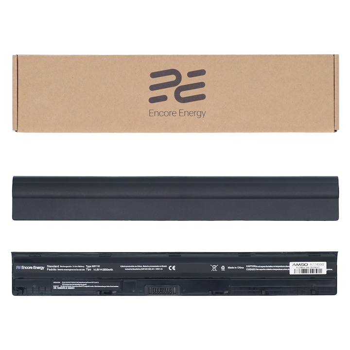 Baterie laptop Encore Energy pentru Dell Inspiron 3552 3567 3573 5551 5552 5559 5755 38Wh 14.8V 2600mAh M5Y1K