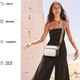 Geanta Dama Crossbody din Piele PU, 4 Compartimente, Curea Reglabila, Impermeabila, 22.5×18×8cm, Alb
