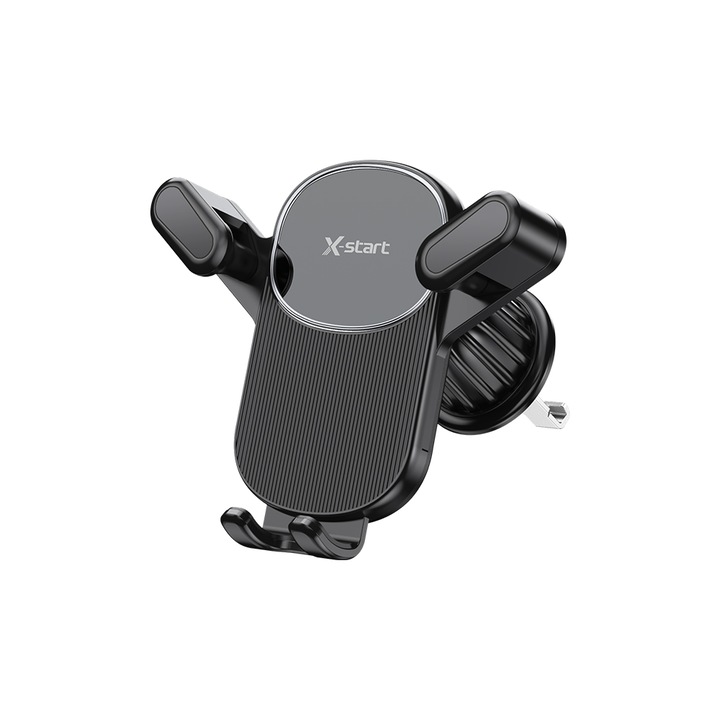 Suport telefon auto cu prindere gravitationala, X-Start ZJ-063 – montaj ventilatie, unghi reglabil 360°