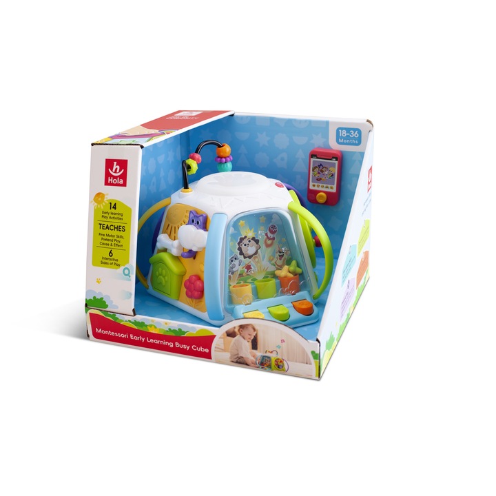 Jucarie interactiva Hola - Cub Montessori
