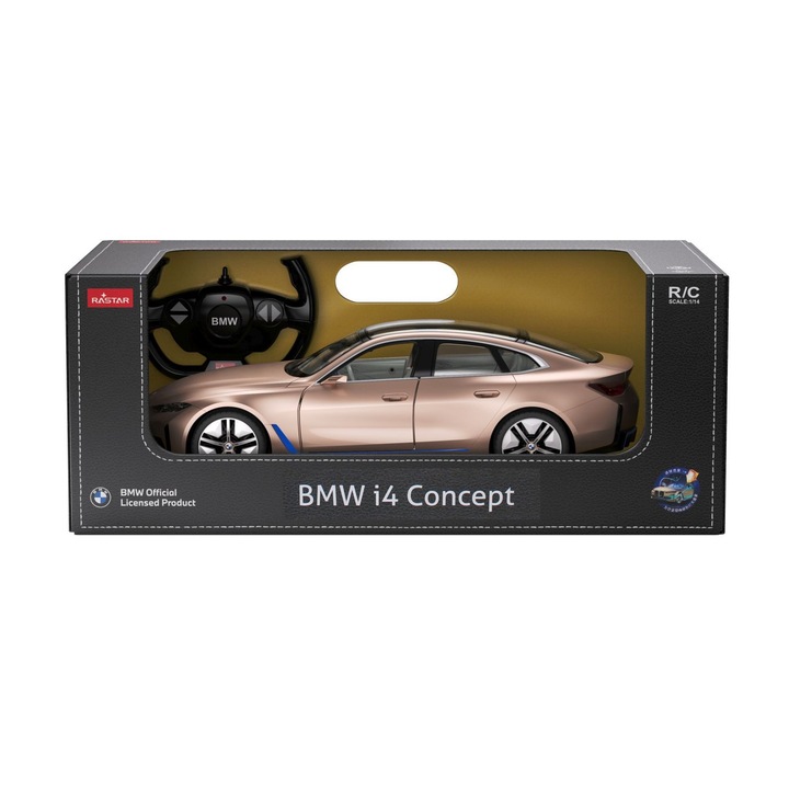 Masinuta Rastar RC - BMW I4 Concept, 1:14