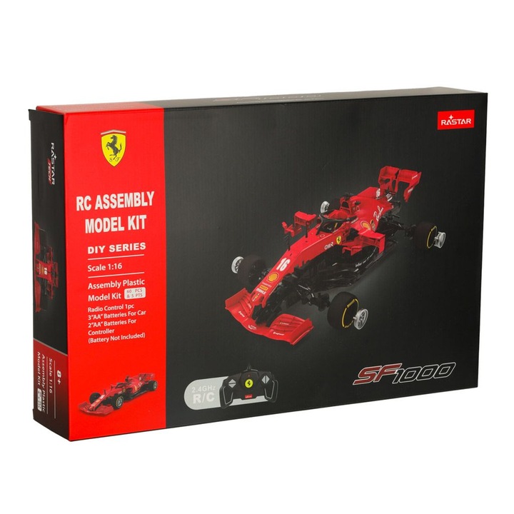 Masinuta Rastar RC Assembly - Ferrari SF1000, 1:16