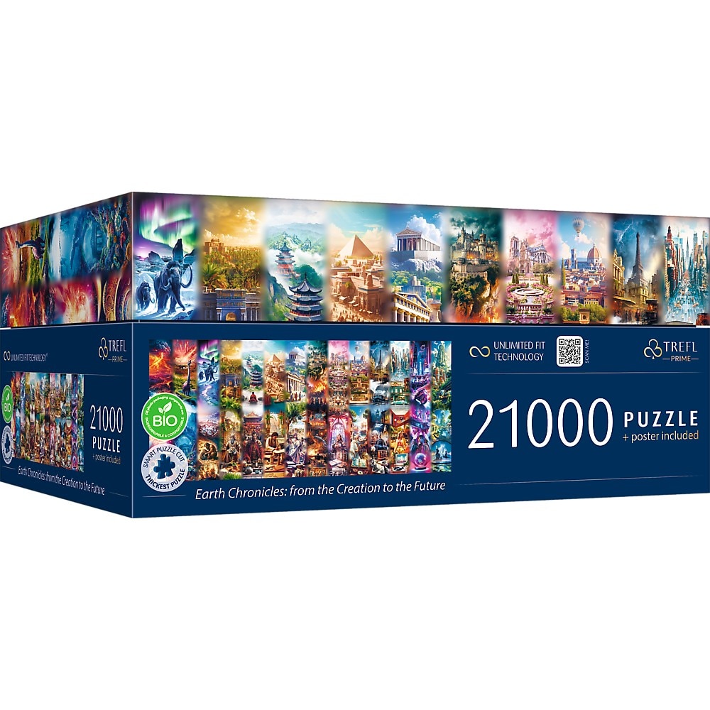 Puzzle Trefl Prime UFT - Cronici pamanesti de la creatie la viitor