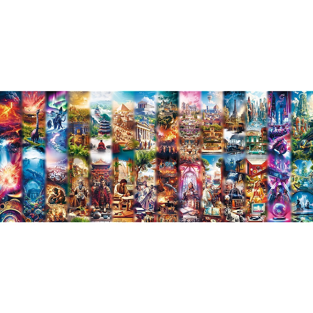Puzzle Trefl Prime UFT - Cronici pamanesti de la creatie la viitor