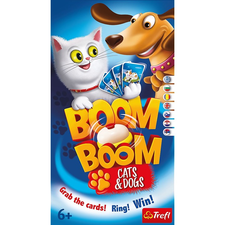 Игра Trefl - Котки и Кучета, Boom Boom