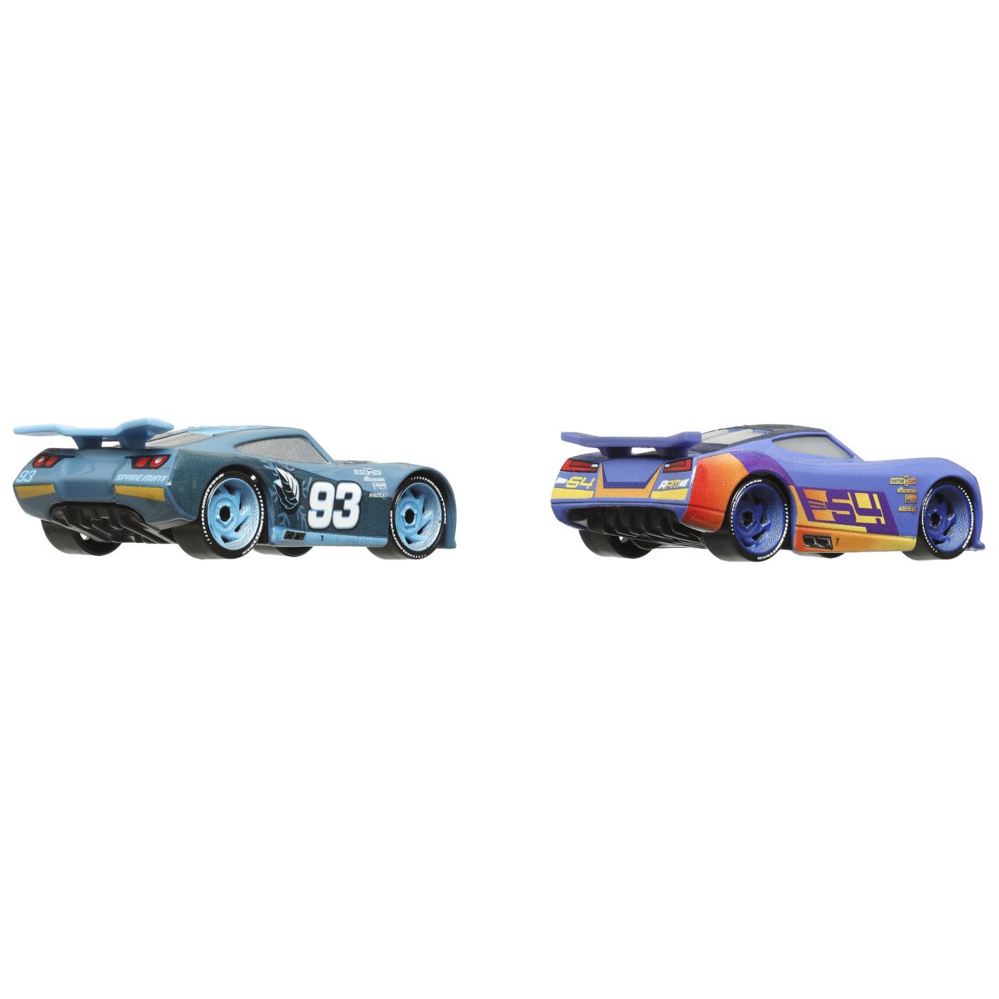 Set 2 masinute Disney Cars 3 - Nick Shift si Barry Depedal - eMAG.ro