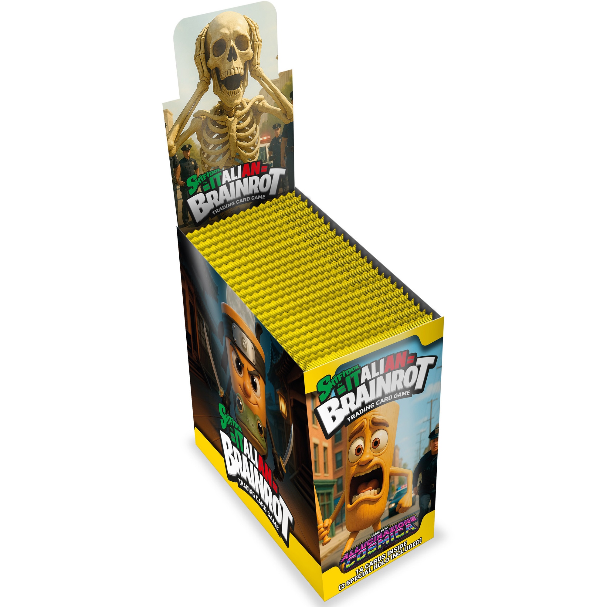 Set 14 carti Skifidol™ Italian Brainrot - Allucinazione Cosmica