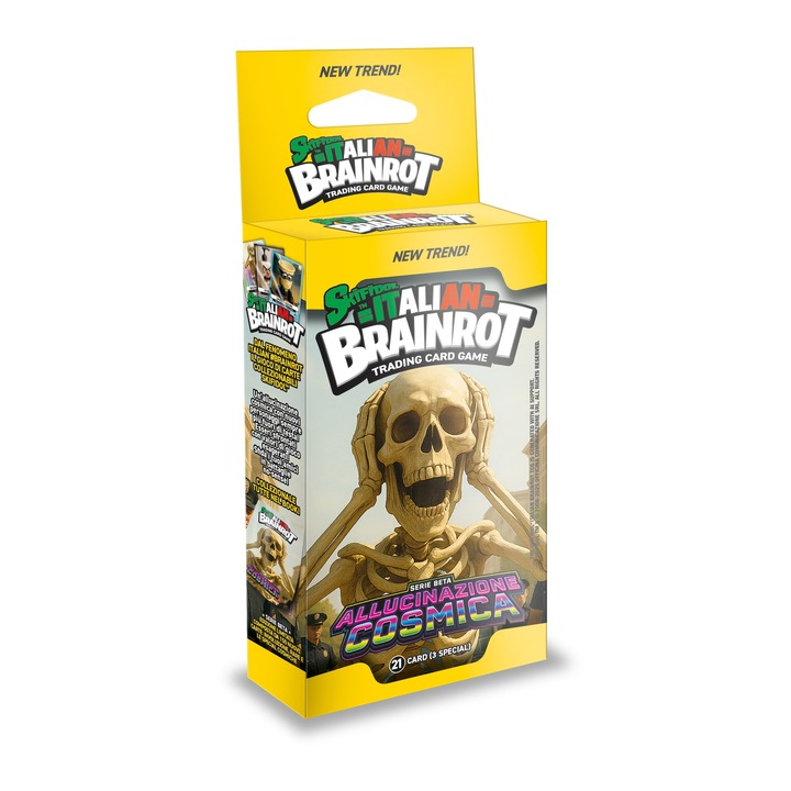 Set 21 carti Skifidol™ Italian Brainrot - Allucinazione Cosmica