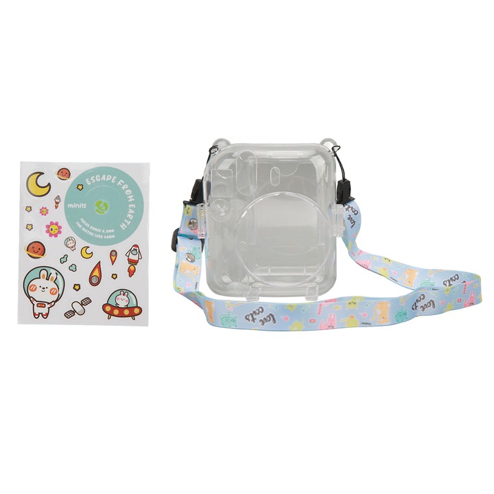 Etui foto pentru Instax Mini 12, set, multicolor