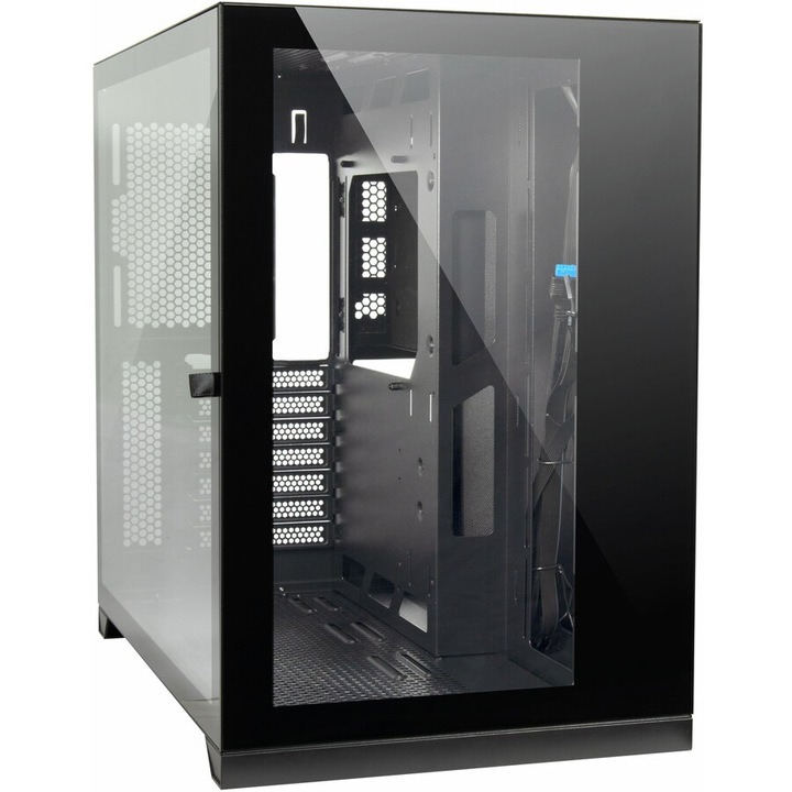 Carcasa Mid Tower Inter-Tech C-703 Vision, Negru