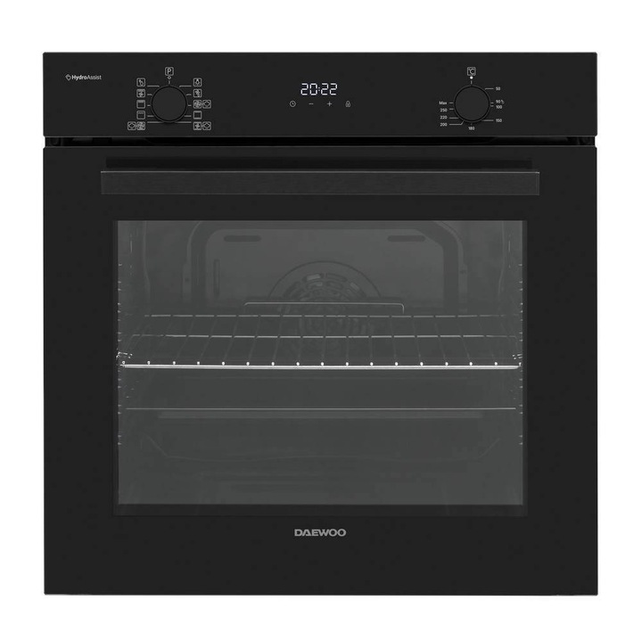 Cuptor incorporabil Daewoo BO7HR51GBNM-DE, 78 l, negru