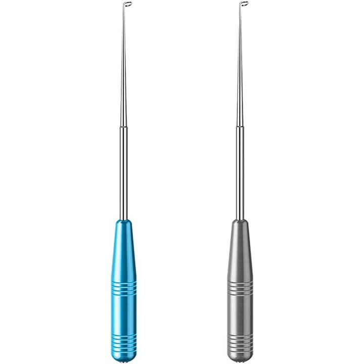 Dispozitiv de indepartare a carligelor de pescuit, set de 2 bucati, otel inoxidabil si ABS, 13.5cm