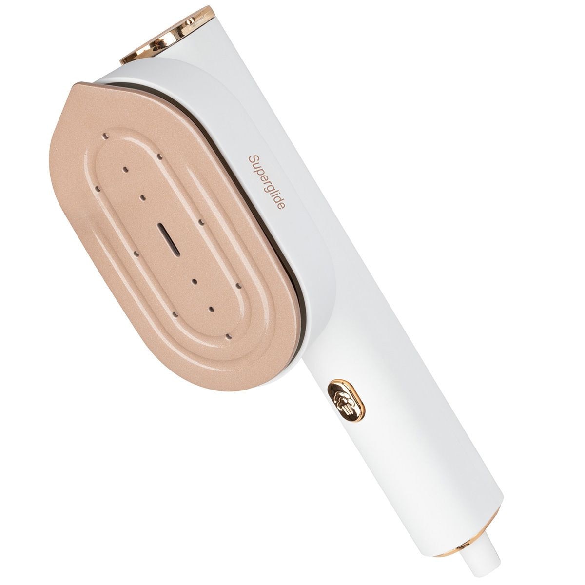 Aparat de calcat vertical cu aburi 2in1 Proficare, talpa ceramica Superglide pivotanta, debit abur 20 g/min, capacitate rezervor 80 ml, ideal pentru toate tipurile de material, indicator luminos, poate fi folosit si orizontal, sistem anti-picurare, alb
