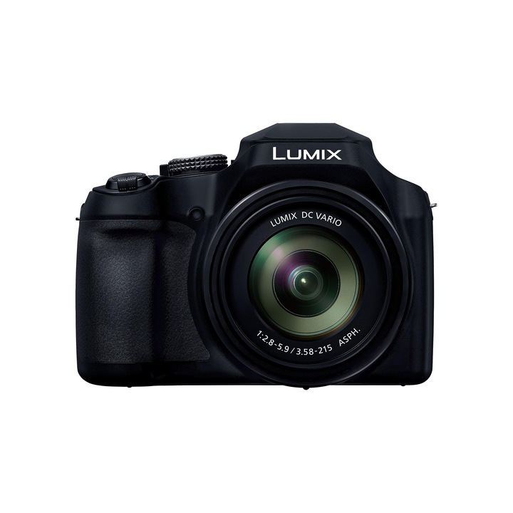 Panasonic Lumix DC-FZ82DE-K fényképezőgép, 18,1 Mp, 20-1200 mm-es objektív, 4K videó, fekete