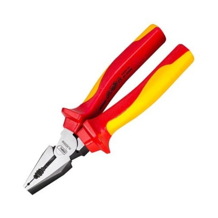 Cleste universal, crom vanadiu, rosu/galben, 15 cm