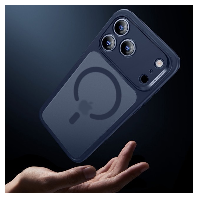 Husa ESR Classic HaloLock Compatibila Cu iPhone 17 Pro Max, Functie MagSafe, Protectie La Camera, Colturi Intarite, Frost Blue