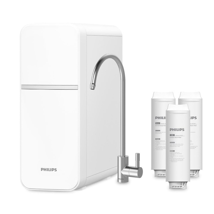 Philips vízszűrő, mikrofiltrálás, kompakt kialakítás, hosszú élettartam