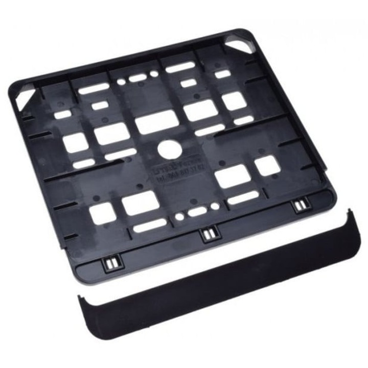 Държач за регистрационен номер за мотоциклет / ATV, 173 x 198 мм, Пластмаса