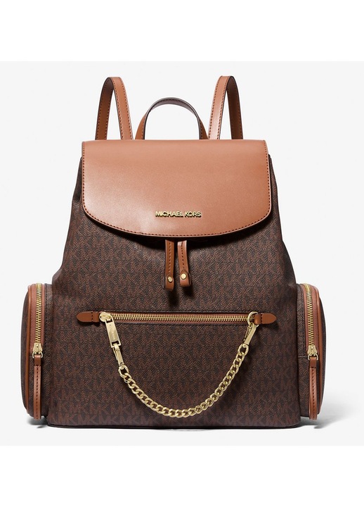 Rucsac, Michael Kors, Jet Set Large, brown, dimensiuni 34x33x17 cm