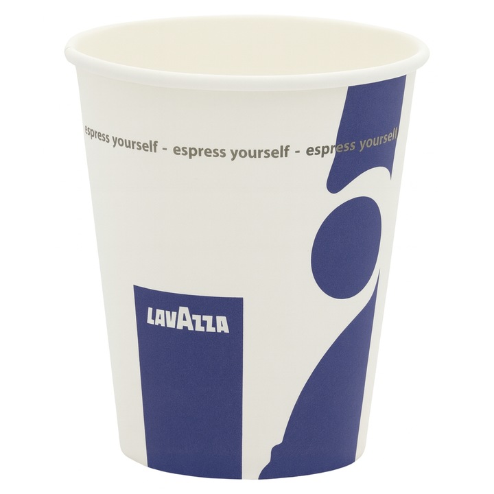 Чаши 8 oz, картонени + PE, 250 мл, D80 мм, h89 мм, 50 бр./комплект