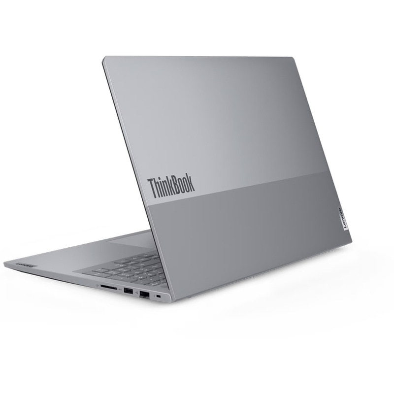 Laptop Lenovo Thinkbook 16 G8 IRL cu procesor Intel® Core™ 5 210H pana la 4.8GHz, 16" WUXGA, IPS, 12GB DDR5, 8 TB SSD, Intel® Graphics, No OS, Arctic Grey