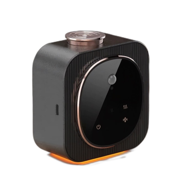 Difuzor Arome, Uleiuri esentiale si Parfumate, fara Apa, Portabil, Rezervor 20 ml, Negru, Electric, Aromaterapie