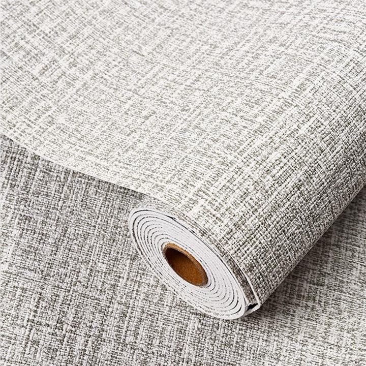 Rola Tapet 3D Autoadeziv model relief 280 x 50 cm, moale la atingere, rezistent la apa, Gri