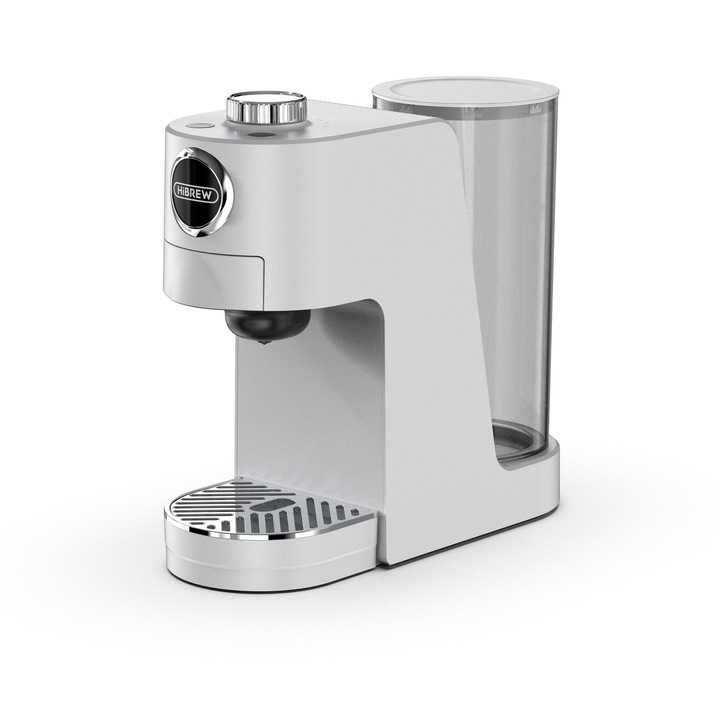 Espressor cu capsule 3in1 HiBREW H3C, Espresso multiplu cald/rece, 20 bar, 1400ml, alb