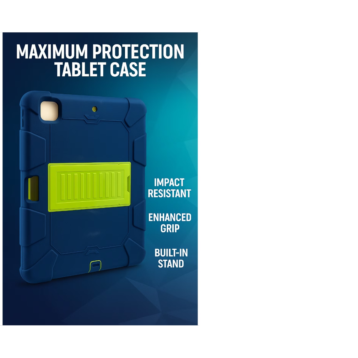 Husa tableta, Sigloo, Pentru Apple iPad Air 11/Air 5/Air 4 , 11inch/10.9inch, Bleumarin/Verde