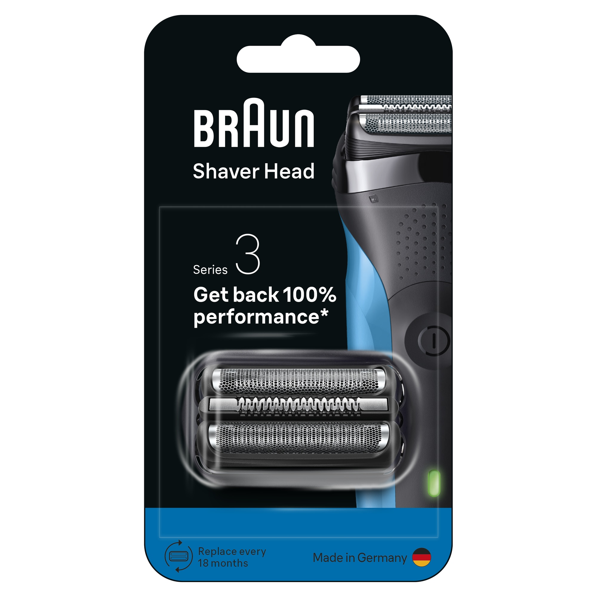Rezerva aparat electric de ras Braun Seria 3 21B ORIGINAL, Revino la Performanta de 100%, Compatibil cu Aparatele de Ras Series 3