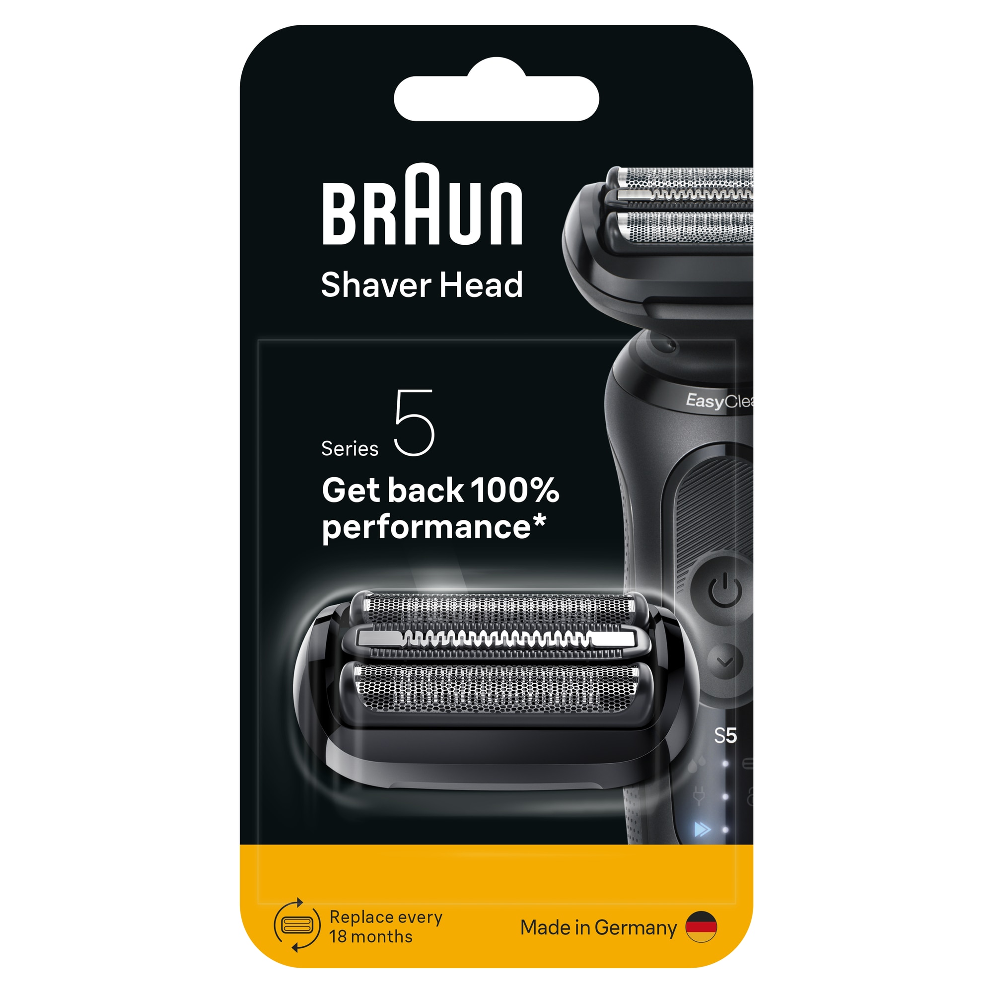 Rezerva aparat electric de ras Braun Seria 5 54B ORIGINAL, Revino la Performanta de 100%, Compatibil cu Aparatele de Ras 50, 51, 52 Generations