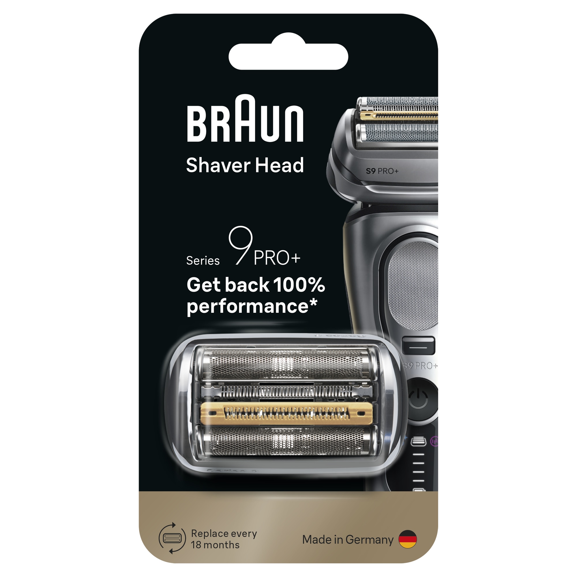 Rezerva aparat electric de ras Braun Seria 9 PRO+ 96M ORIGINAL, Revino la Performanta de 100%, Compatibil cu Aparatele de Ras Series 9