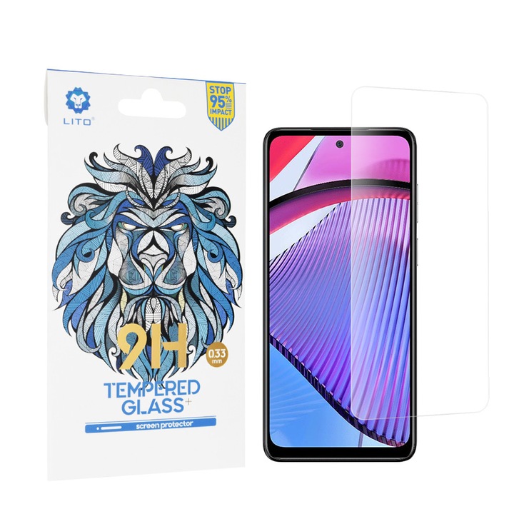 Folie pentru Motorola Moto G Power 5G, Full display, Sticla, Lito, Transparenta