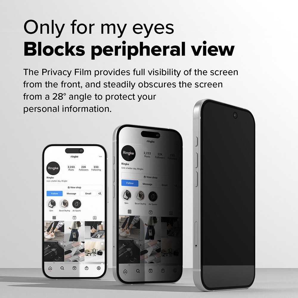 Folie telefon Ringke Sticla securizata Transparenta set 2 bucati pentru iPhone 16 Pro