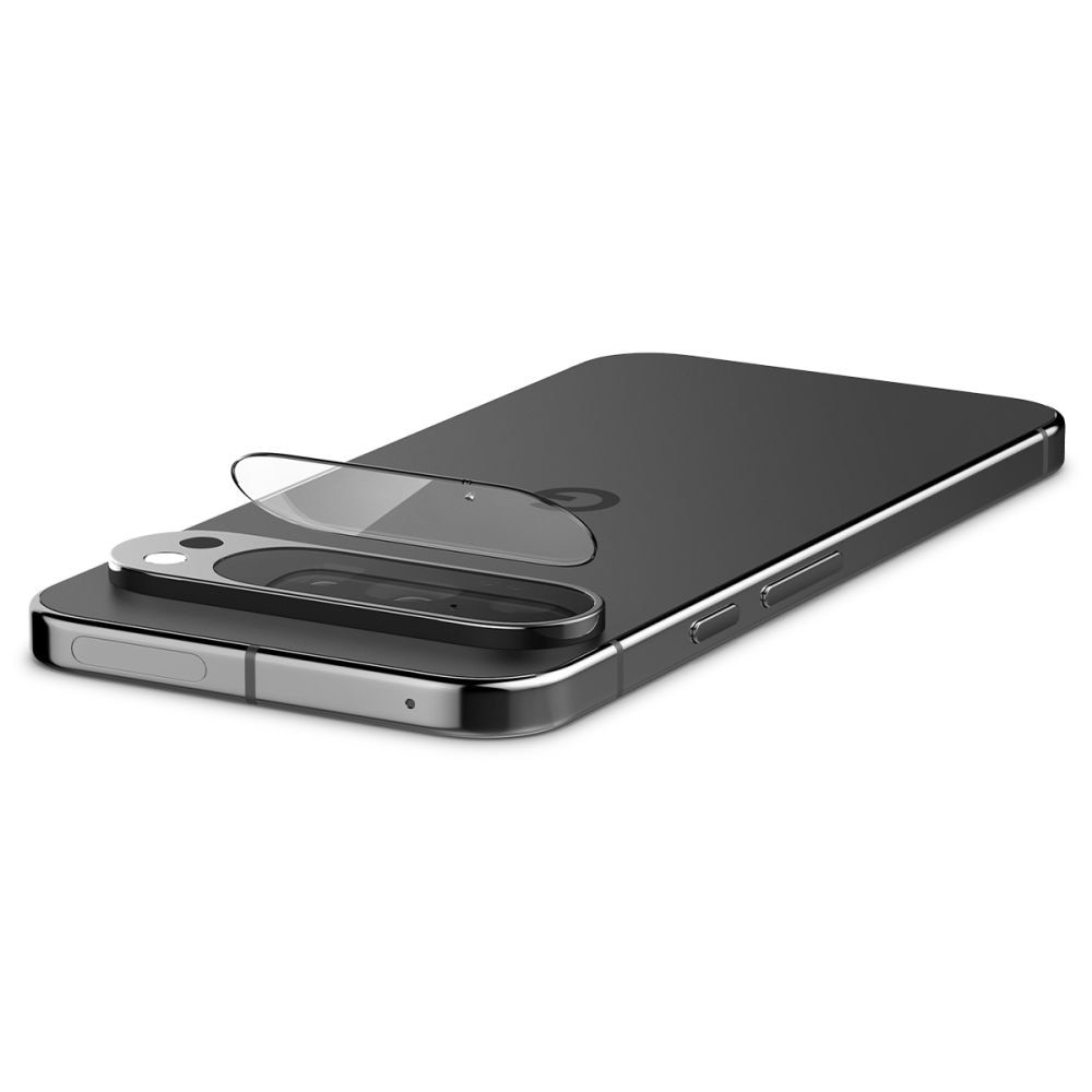 Folie pentru Google Pixel 9 Pro, Camera, Sticla, Spigen, Transparenta