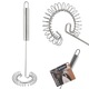 Fierastrau De Bucatarie Spiral, Orion, 26x8 cm, Otel, Maner Ergonomic, Usor De Curatat, Latime Spirala 8 cm, Argintiu